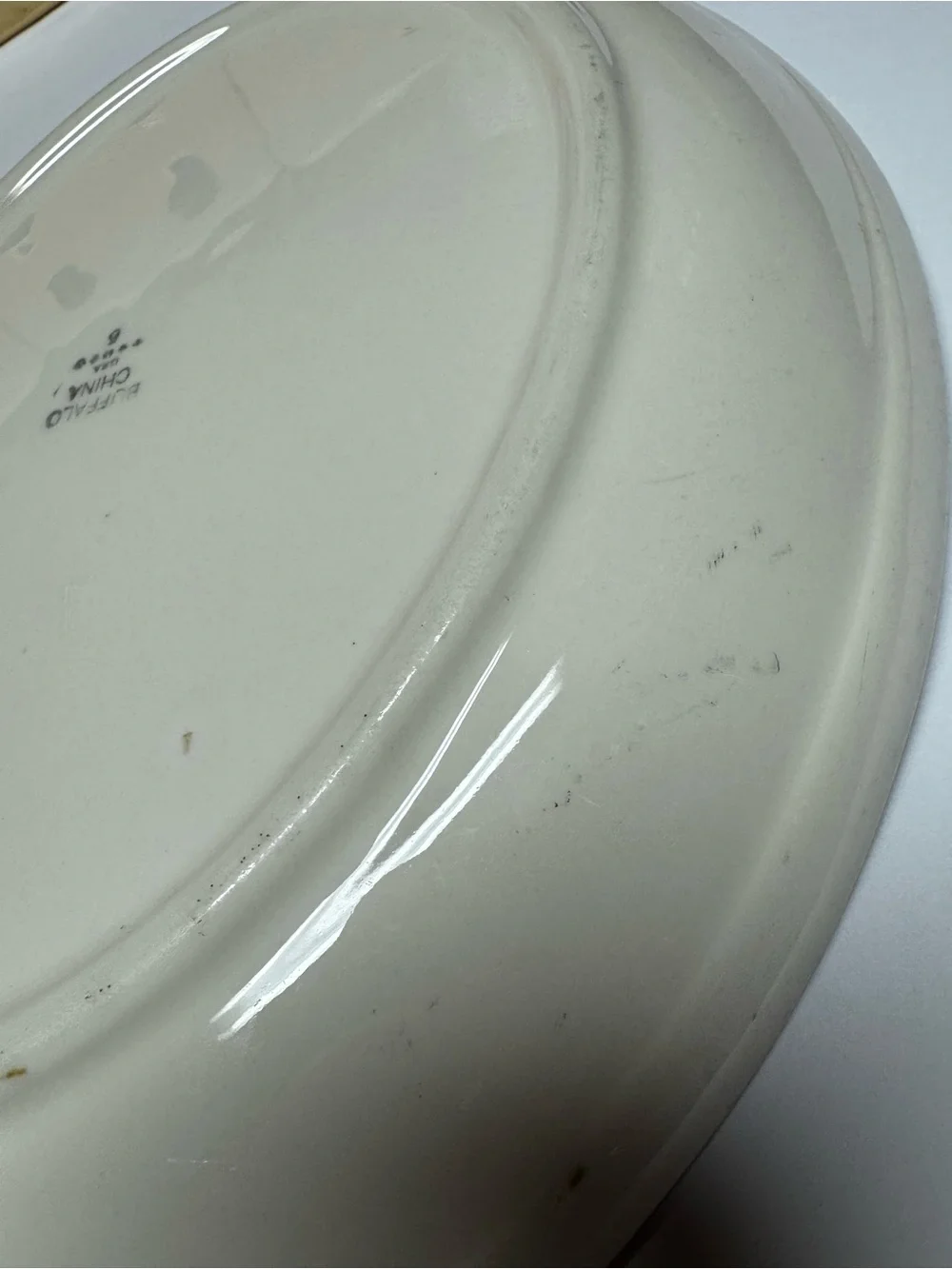 Buffalo China Retro Diner Style Plates - Set of 2